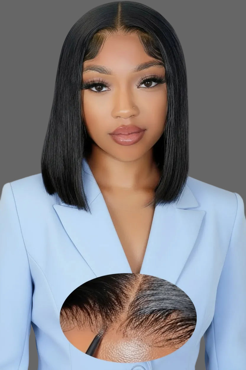 Straight  Bob Wig(human hair)