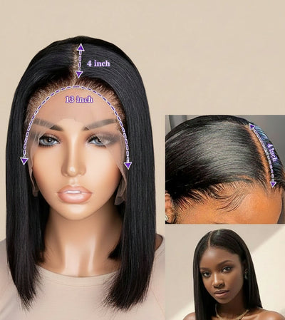 Straight  Bob Wig(human hair)
