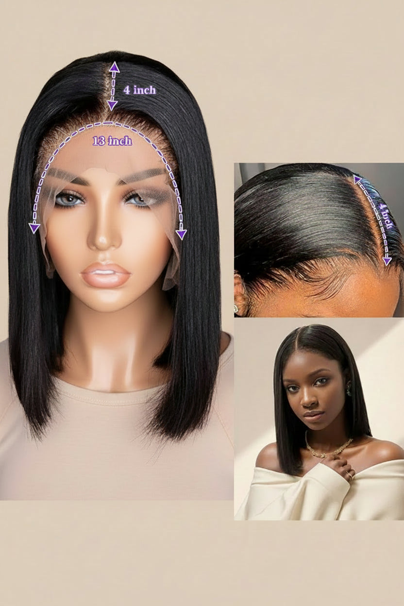 Straight  Bob Wig(human hair)